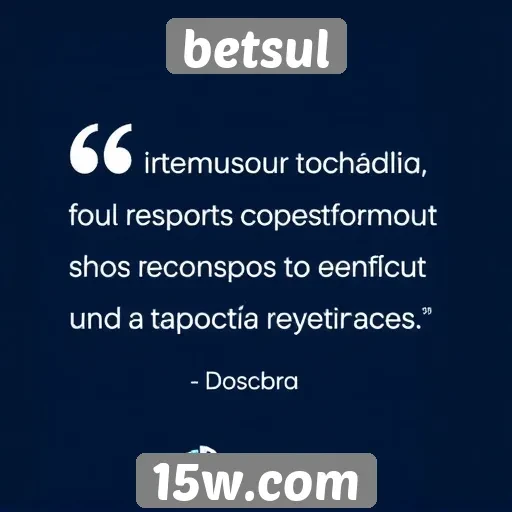 Depoimentos de usuários sobre experiência no Betsul