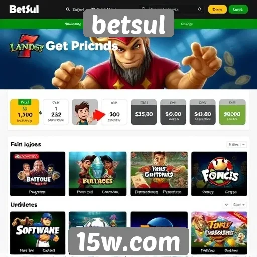 Plataforma Betsul se destaca pela variedade de jogos