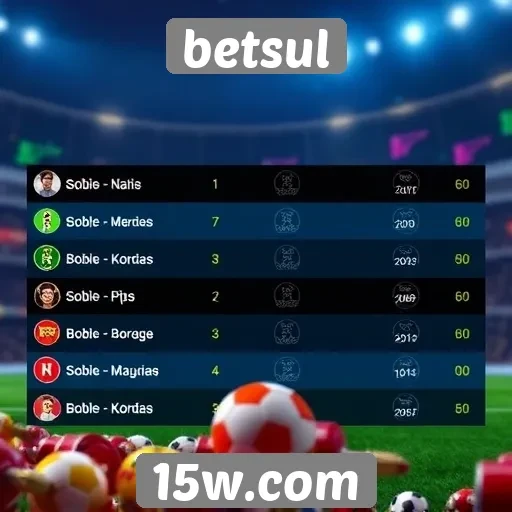 Mercados de apostas disponíveis no betsul